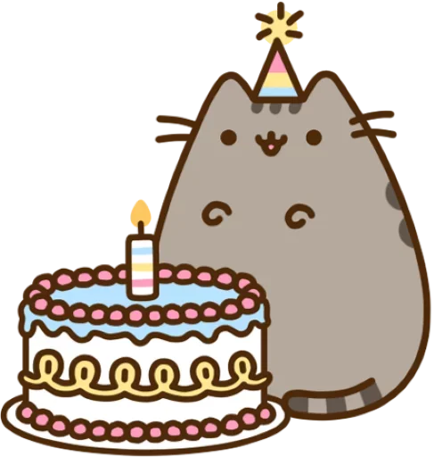 🎂 Стикер «Пушин» для Telegram