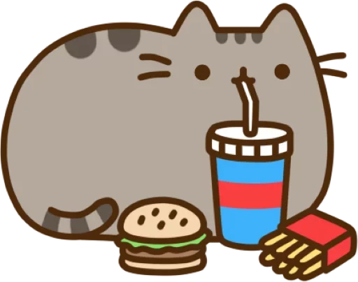 🍔 Стикер «Пушин» для Telegram