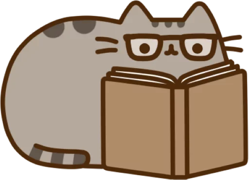 📚 Стикер «Pusheen» для Telegram