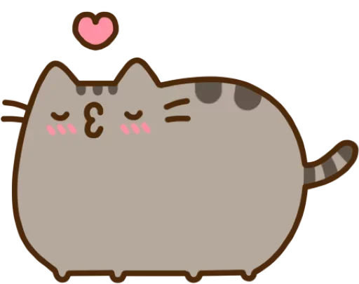 😍 Стикер «Pusheen» для Telegram