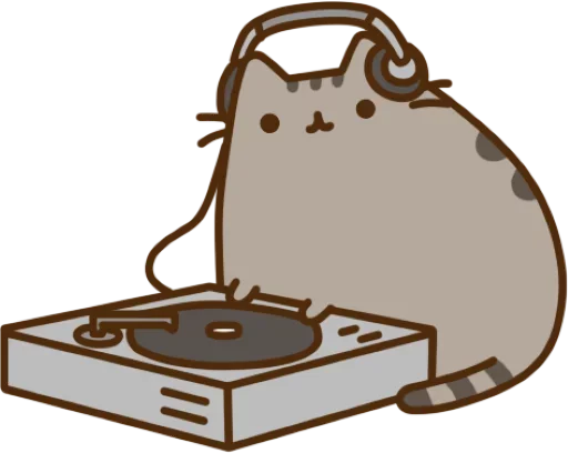 🎵 Стикер «Pusheen» для Telegram