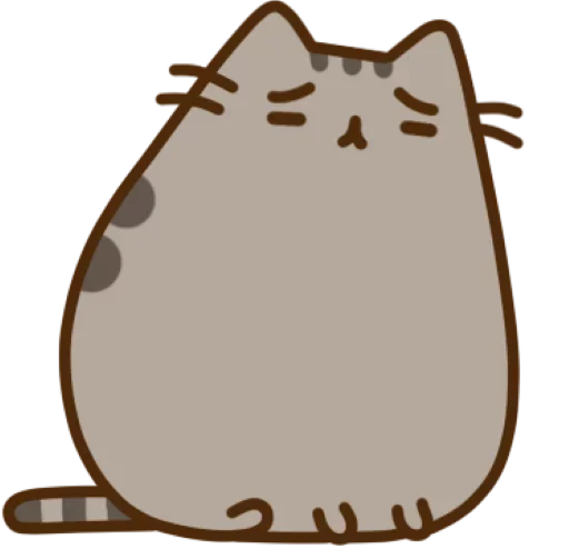 😔 Стикер «Pusheen» для Telegram