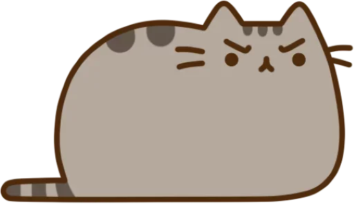 😠 Стикер «Pusheen» для Telegram