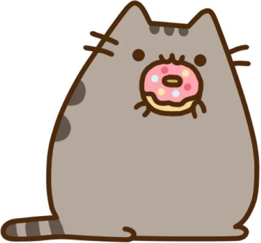 🍩 Стикер «Pusheen» для Telegram