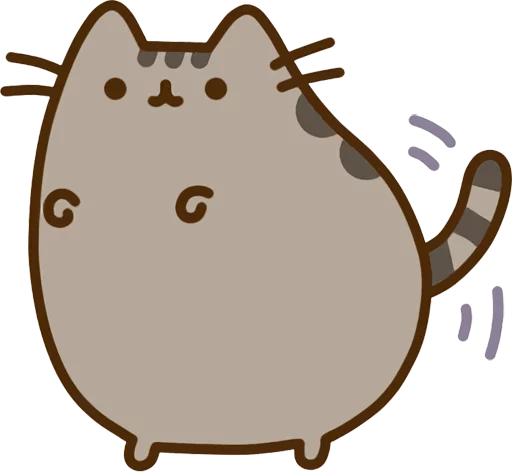 🙃 Стикер «Pusheen Vol. 1» для Telegram