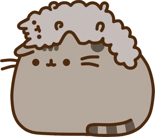 🙃 Стикер «Pusheen Vol. 1» для Telegram