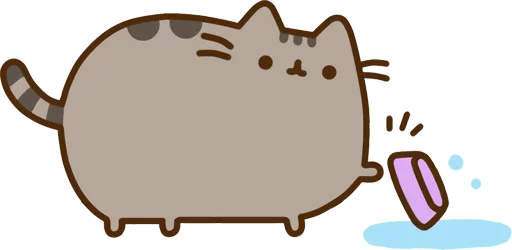 😛 Стикер «Pusheen Vol. 1» для Telegram