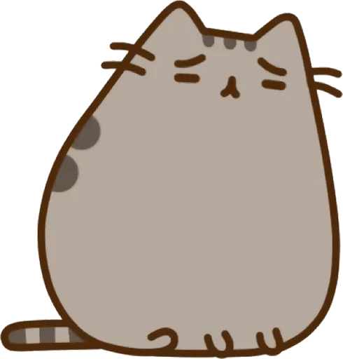 😔 Стикер «Pusheen Vol. 1» для Telegram