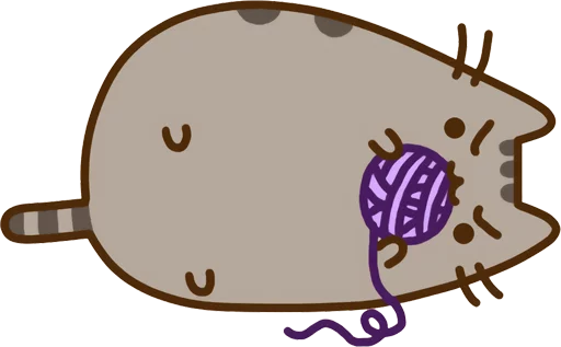 😠 Стикер «Pusheen Vol. 1» для Telegram