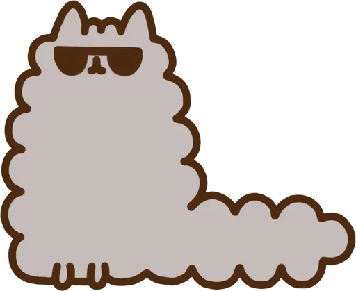 😎 Стикер «Pusheen Vol. 1» для Telegram