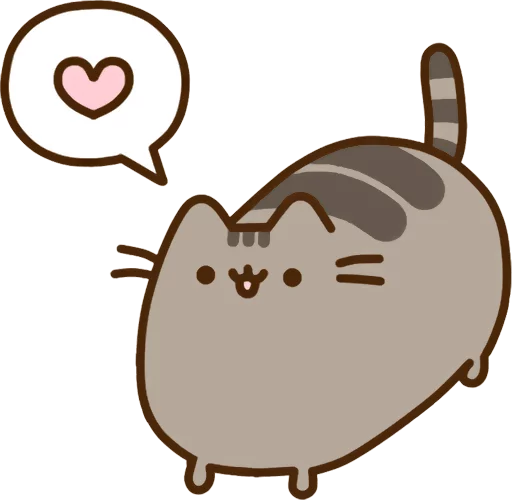 ❤️ Стикер «Pusheen Vol. 1» для Telegram