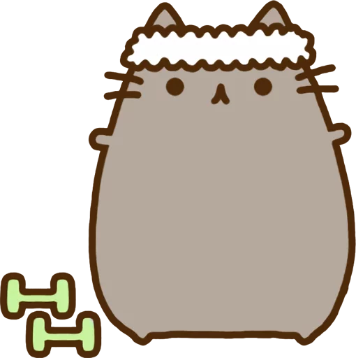 💪 Стикер «Pusheen Vol. 1» для Telegram