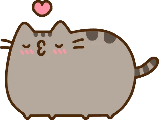 😘 Стикер «Pusheen Vol. 1» для Telegram