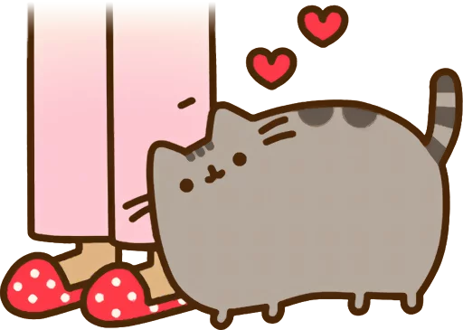 😍 Стикер «Pusheen Vol. 1» для Telegram