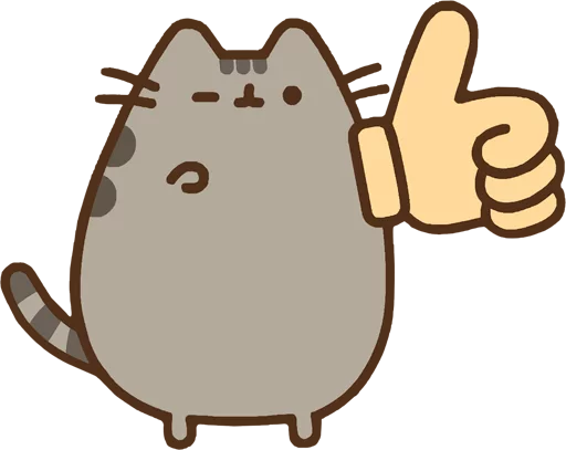 👍 Стикер «Pusheen Vol. 1» для Telegram