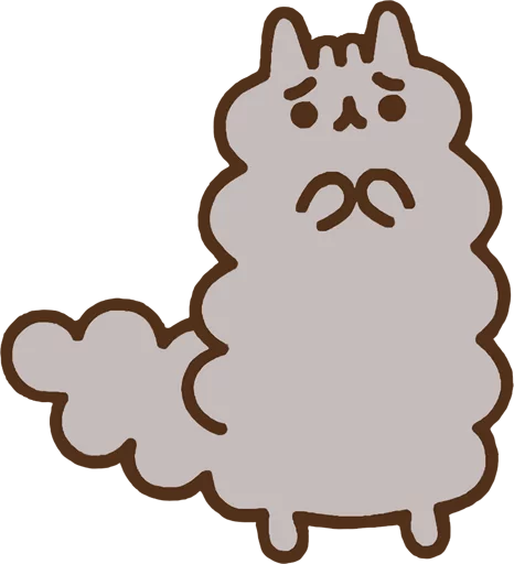 😟 Стикер «Pusheen Vol. 1» для Telegram