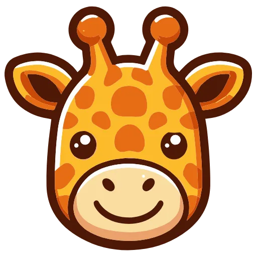 🦒 Эмодзи «Пушистики» для Telegram