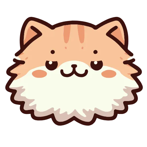 😼 Эмодзи «Пушистики» для Telegram