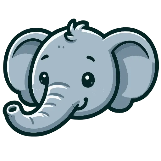 🐘 Эмодзи «Пушистики» для Telegram
