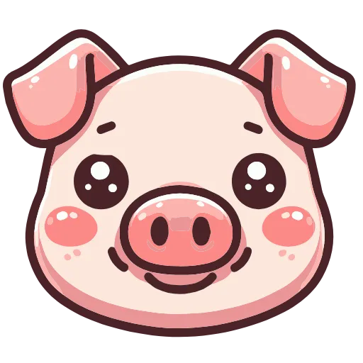 🐷 Эмодзи «Пушистики» для Telegram