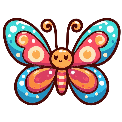 🦋 Эмодзи «Пушистики» для Telegram