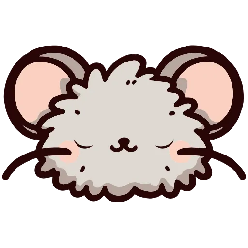 🐭 Эмодзи «Пушистики» для Telegram