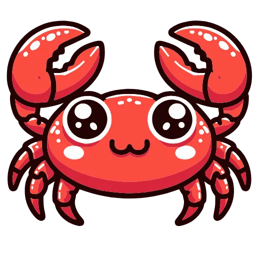 🦀 Эмодзи «Пушистики» для Telegram
