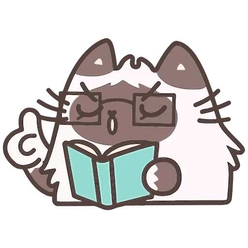 🤓 Эмодзи «Пушмяу» для Telegram