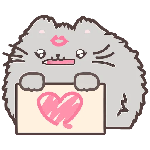 💋 Эмодзи «Пушмяу» для Telegram