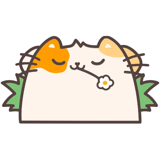 😌 Эмодзи «Пушмяу» для Telegram