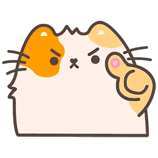 😠 Эмодзи «Пушмяу» для Telegram