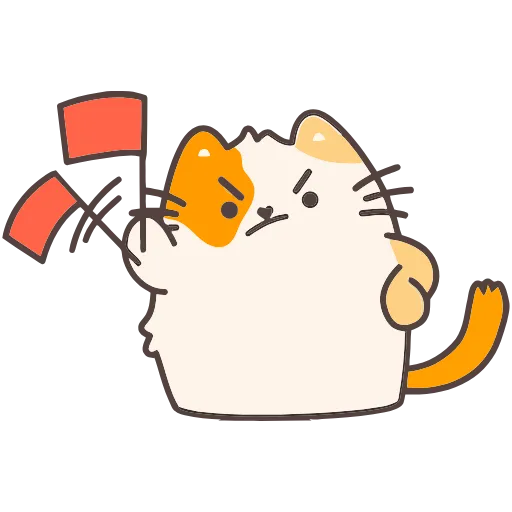 🚩 Эмодзи «Пушмяу» для Telegram