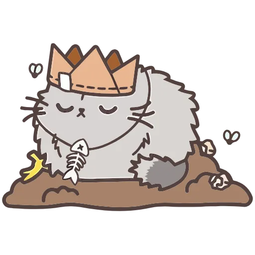 👸 Эмодзи «Пушмяу» для Telegram