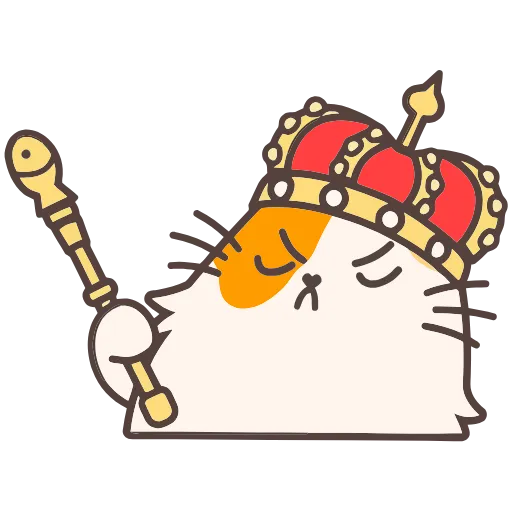 🤴 Эмодзи «Пушмяу» для Telegram