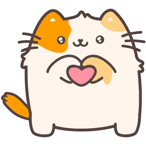 ❤️ Эмодзи «Пушмяу» для Telegram
