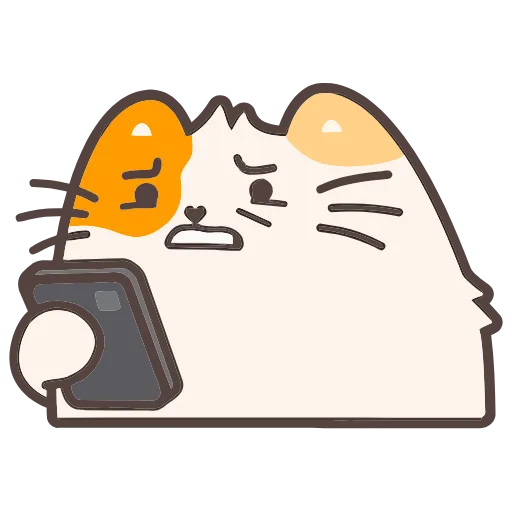 😬 Эмодзи «Пушмяу» для Telegram