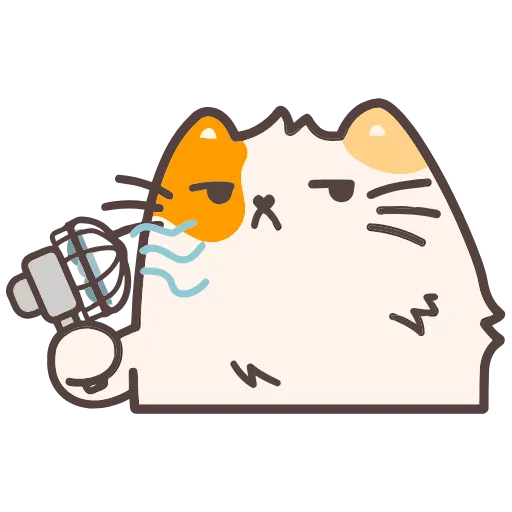 😬 Эмодзи «Пушмяу» для Telegram