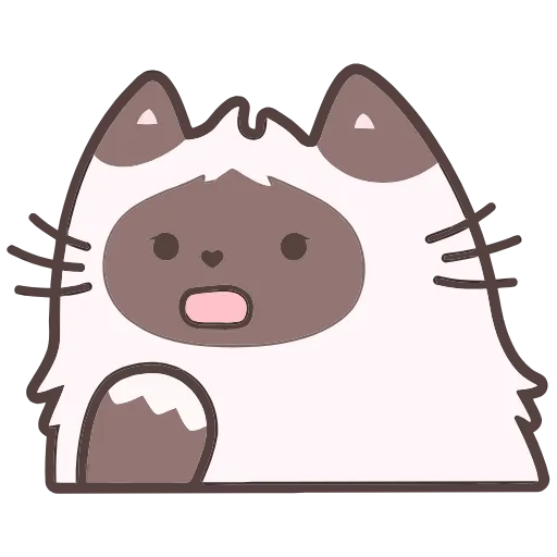 😱 Эмодзи «Пушмяу» для Telegram