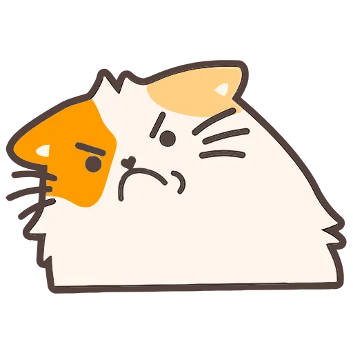 😠 Эмодзи «Пушмяу» для Telegram