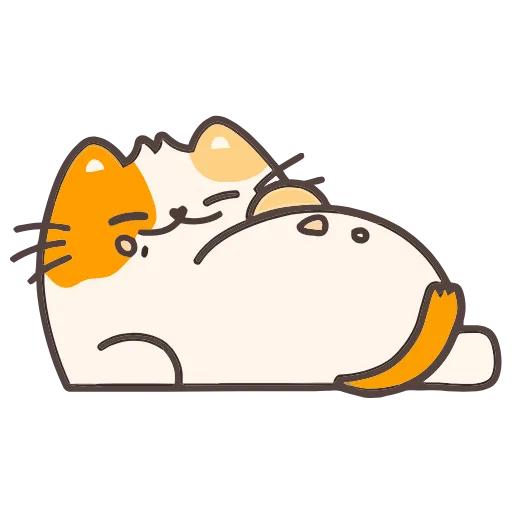 😌 Эмодзи «Пушмяу» для Telegram