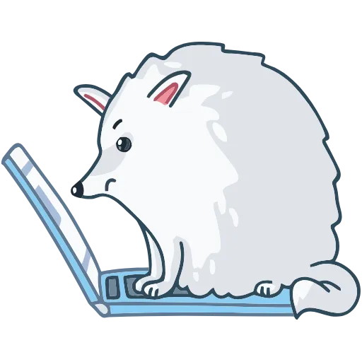 💻 Эмодзи «Пушок» для Telegram