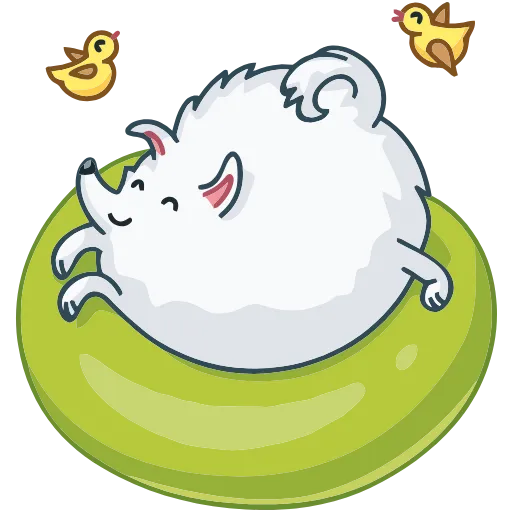 😉 Эмодзи «Пушок» для Telegram