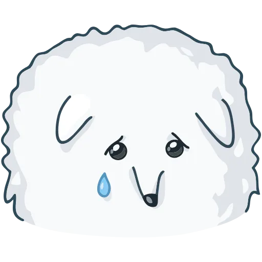 😞 Эмодзи «Пушок» для Telegram