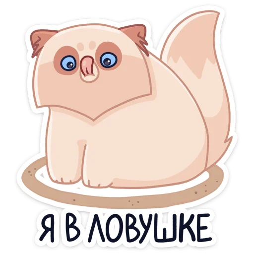 😬 Стикер «-Нет, показываю» для Telegram