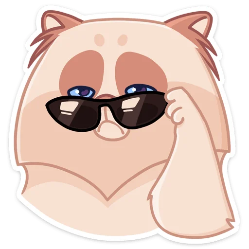 😎 Стикер «-Нет, показываю» для Telegram