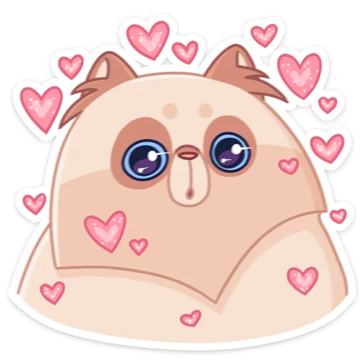 🥰 Стикер «-Нет, показываю» для Telegram