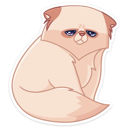 😔 Стикер «-Нет, показываю» для Telegram