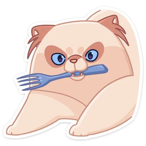 😠 Стикер «-Нет, показываю» для Telegram