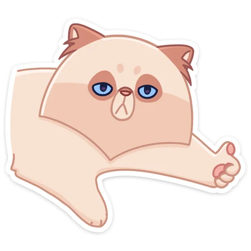 👍 Стикер «-Нет, показываю» для Telegram