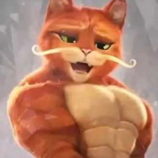 Стикерпак Gachi Puss in Bods для Telegram — скачать